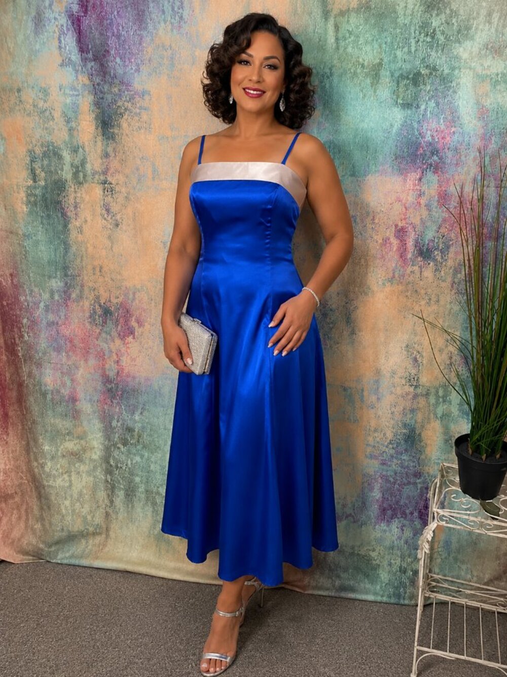 πUnbranded One Of The Kind Satin Cocktail - Bridesmaid - Formal Dress